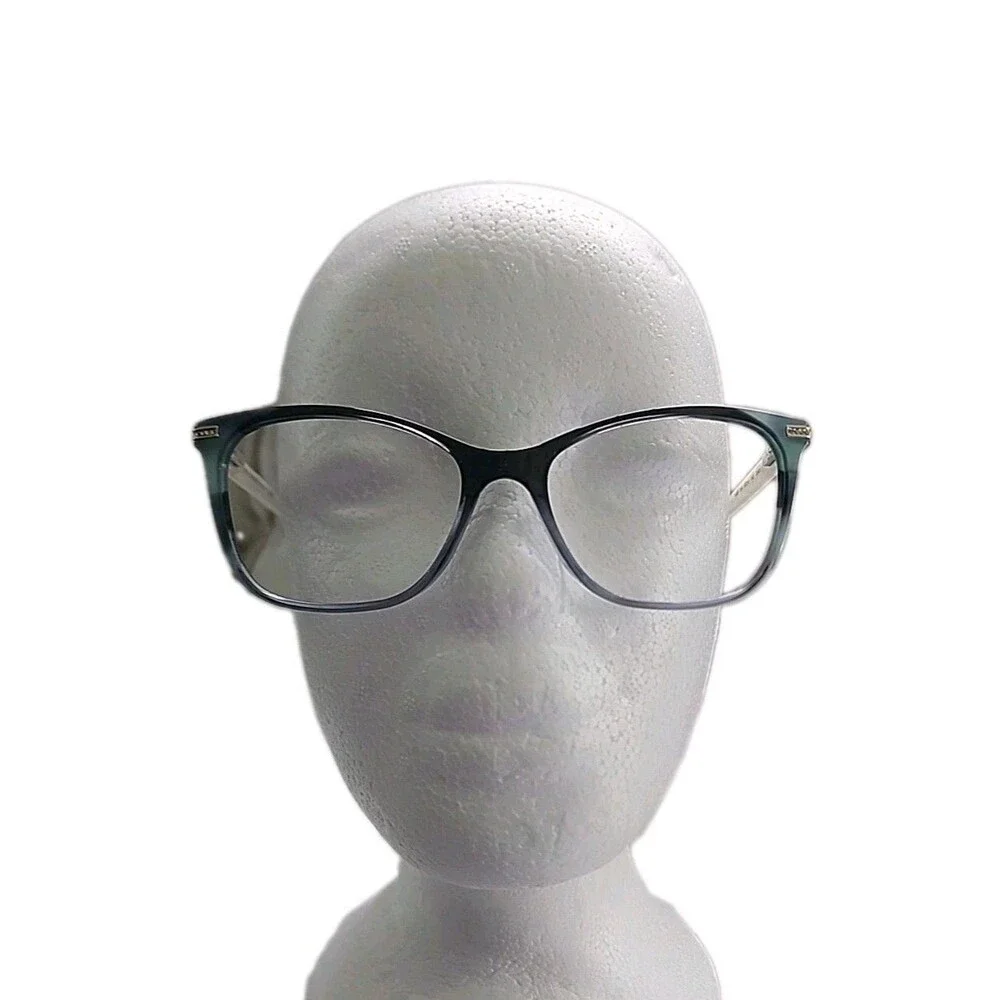 Ted Baker  TW008 TEA 53-16-140 Womens Eyeglasses Frame Green Rhinestones Square